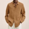 Custom Relaxed Long-Sleeve Button Shirt | VW-D45F - Style D45F59 - product detail view 5 Custom Relaxed Long-Sleeve Button Shirt | VW-D45F - Style D45F59 - product detail view 5