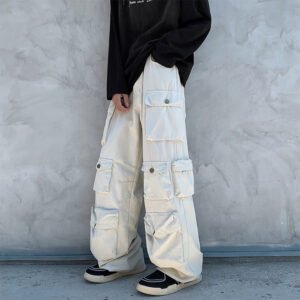 Custom Relaxed Multi-Pocket Cargo Pants AF0597F26DB4B178 - Style AF0597