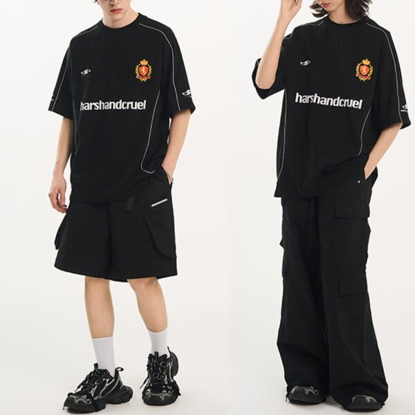 Custom Relaxed Piped Soccer-Inspired Jersey - Style D6D4C7 - product detail view 4 Custom Relaxed Piped Soccer-Inspired Jersey - Style D6D4C7 - product detail view 4