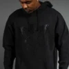 Custom Rhinestone Angel Graphic Pullover Hoodie - Style D6C23D - product detail view 6