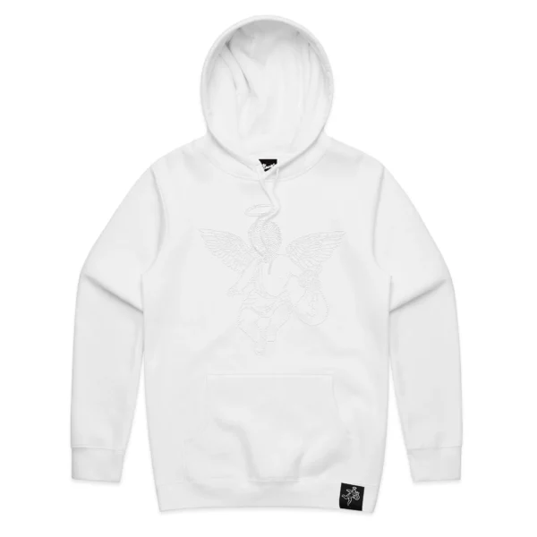 Custom Rhinestone Angel Graphic Pullover Hoodie - Style CD3F1A - product detail view 14 Custom Rhinestone Angel Graphic Pullover Hoodie - Style CD3F1A - product detail view 14