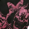 Custom Washed Rhinestone Flame Pullover Hoodie - Style 00C22C - product detail view 7 Custom Washed Rhinestone Flame Pullover Hoodie - Style 00C22C - product detail view 7