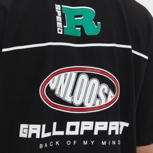 Custom Race Graphic Rhinestone Tee - Style 56589A