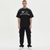 Custom Race Graphic Rhinestone Tee - Style 56589A - product detail view 2