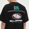 Custom Race Graphic Rhinestone Tee - Style 56589A - product detail view 8