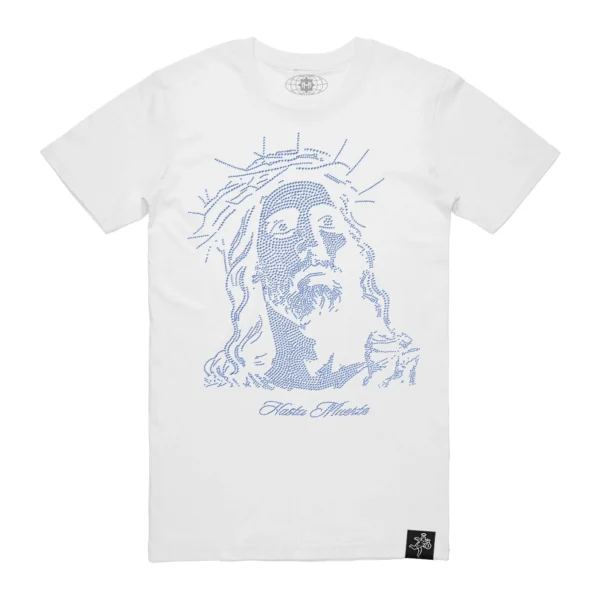Custom Rhinestone Portrait Graphic T-Shirt - VW-TS02 - Style A8D13F - product detail view 2