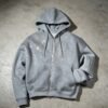 Custom Rhinestone Washed Zip Hoodie - Style 98F765 - product detail view 2 Custom Rhinestone Washed Zip Hoodie - Style 98F765 - product detail view 2