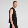 Custom Rhinestone Webbing Sleeveless Tank Top - Style AD59C4 - product detail view 5
