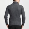 Custom Ribbed Turtleneck Knit Pullover - Style FFA755 - product detail view 3 Custom Ribbed Turtleneck Knit Pullover - Style FFA755 - product detail view 3