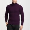 Custom Ribbed Turtleneck Knit Pullover - Style FFA755 - product detail view 5 Custom Ribbed Turtleneck Knit Pullover - Style FFA755 - product detail view 5