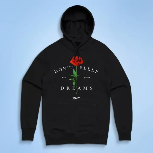 Custom Rose Graphic Pullover Hoodie - Style B8F18E Custom Rose Graphic Pullover Hoodie - Style B8F18E