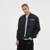 Custom Screen Printed Skeleton Bomber Jacket - Style E9FA3C - product detail view 4 Custom Screen Printed Skeleton Bomber Jacket - Style E9FA3C - product detail view 4