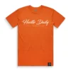 Custom Dusty Blue Script Graphic Sweatshirt | - Style 4313B9 - product detail view 3