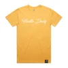 Custom Dusty Blue Script Graphic Sweatshirt | - Style 4313B9 - product detail view 4
