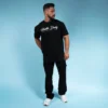 Custom Dusty Blue Script Graphic Sweatshirt | - Style 4313B9 - product detail view 10