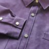 Custom Seam-Aligned Oversized Long-Sleeve Overshirt - Style 4B7B77 - product detail view 13 Custom Seam-Aligned Oversized Long-Sleeve Overshirt - Style 4B7B77 - product detail view 13