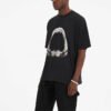 Custom Oversized Shark Jaw Graphic T-Shirt - Style 75C49D - product detail view 3 Custom Oversized Shark Jaw Graphic T-Shirt - Style 75C49D - product detail view 3