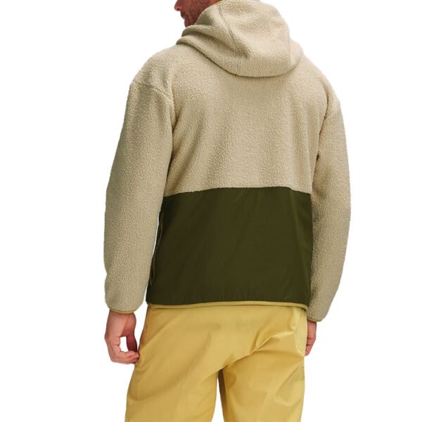 Custom Two-Tone Sherpa Pullover Hoodie - Style F22179 - product detail view 2 Custom Two-Tone Sherpa Pullover Hoodie - Style F22179 - product detail view 2