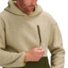 Custom Two-Tone Sherpa Pullover Hoodie - Style F22179 - product detail view 3 Custom Two-Tone Sherpa Pullover Hoodie - Style F22179 - product detail view 3