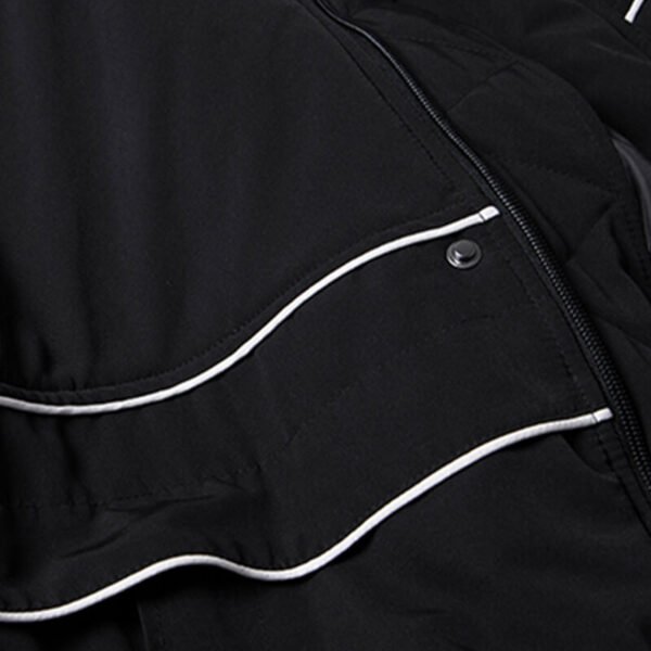 Custom Short Puffer Streetwear Jacket | VW-P21FWS12 - Style C4D12A - product detail view 8