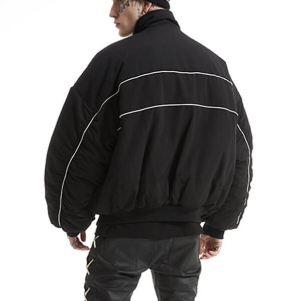 Custom Short Puffer Streetwear Jacket | VW-P21FWS12 - Style C4D12A - product detail view 13