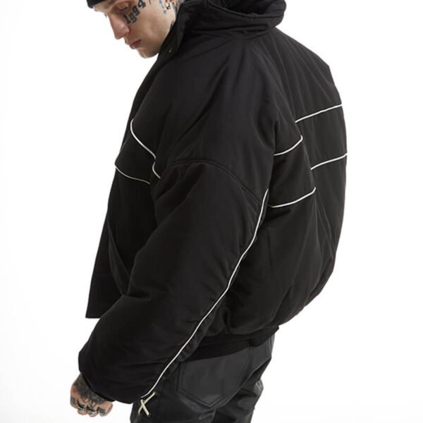 Custom Short Puffer Streetwear Jacket | VW-P21FWS12 - Style C4D12A - product detail view 14