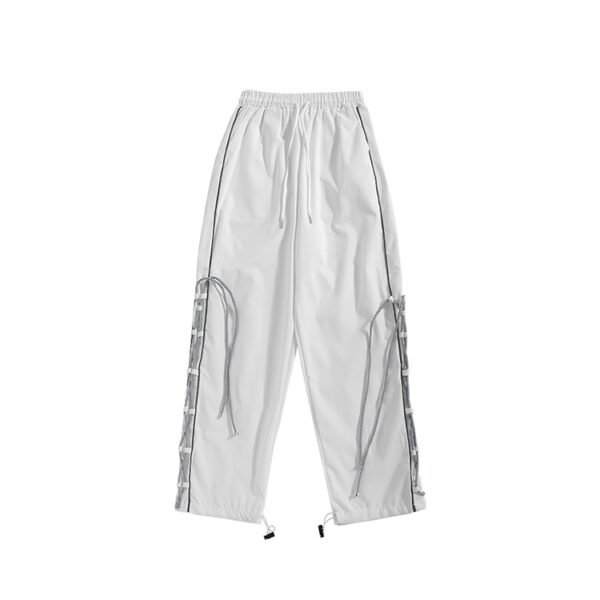 Custom Side-Laced Drawstring Jogger Pants | - Style F294DC - product detail view 4 Custom Side-Laced Drawstring Jogger Pants | - Style F294DC - product detail view 4