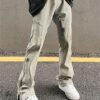 Custom Vintage-Wash Side-Zip Denim Jeans | A4EE - Style A4EE2F - product detail view 2
