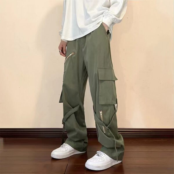 Custom Men's Side-Zip Utility Pants - Style E97C17 - product detail view 3 Custom Men's Side-Zip Utility Pants - Style E97C17 - product detail view 3