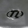 Custom Silver Foil Silicone Mock Neck T-Shirt - Style 2D5309 - product detail view 6