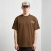 Custom Skeleton Back Graphic Streetwear T-Shirt - Style 6A63EE - product detail view 6