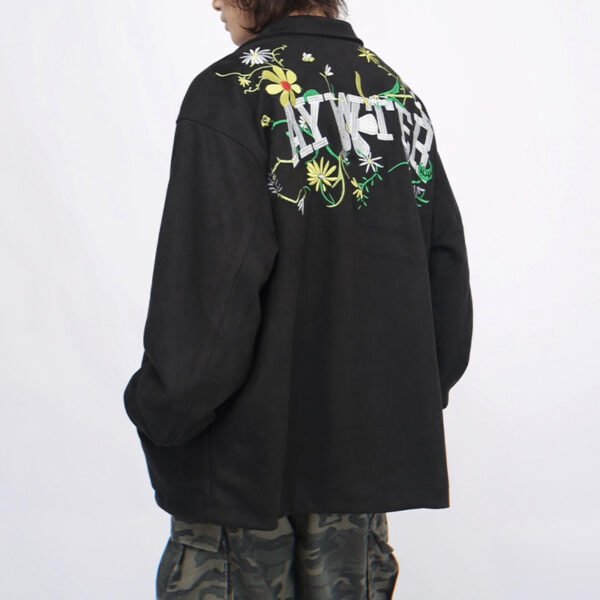 Custom Skeleton Print Zip Hoodie Jacket | A453F0 - Style A453F0 - product detail view 3 Custom Skeleton Print Zip Hoodie Jacket | A453F0 - Style A453F0 - product detail view 3