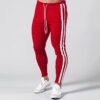 Custom Skinny Side-Stripe Track Pants - Style 6F37D9 - product detail view 2