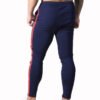 Custom Skinny Side-Stripe Track Pants - Style 6F37D9 - product detail view 4