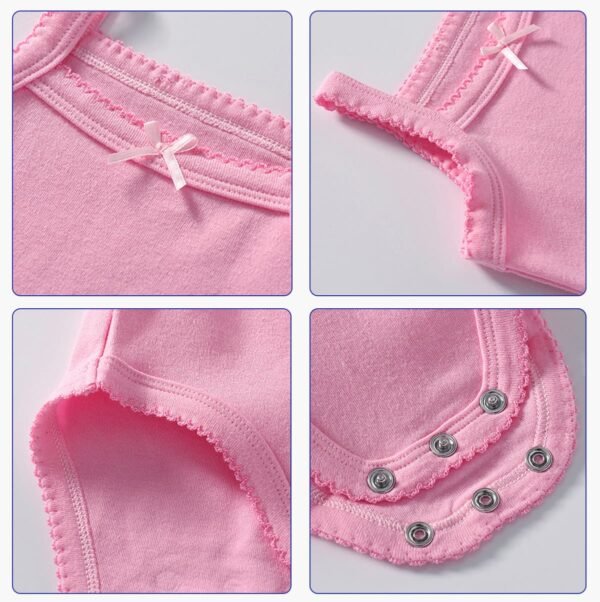 Custom Sleeveless Baby Rib-Knit Onesie - Style D9EBCF - product detail view 9