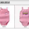 Custom Sleeveless Baby Rib-Knit Onesie - Style D9EBCF - product detail view 10
