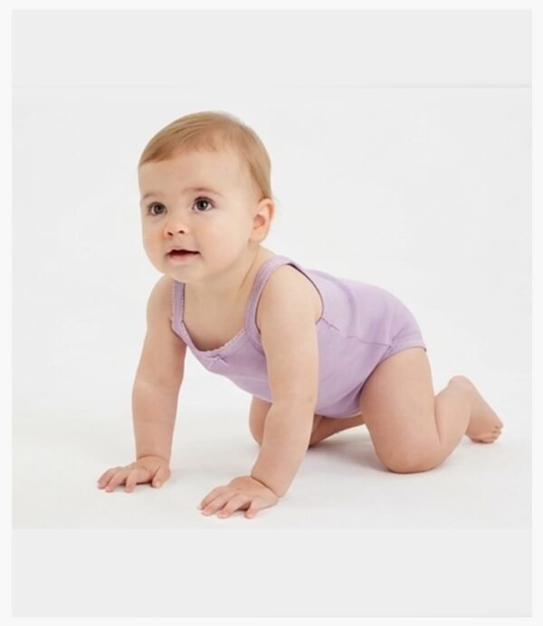Custom Sleeveless Baby Rib-Knit Onesie - Style D9EBCF - product detail view 13