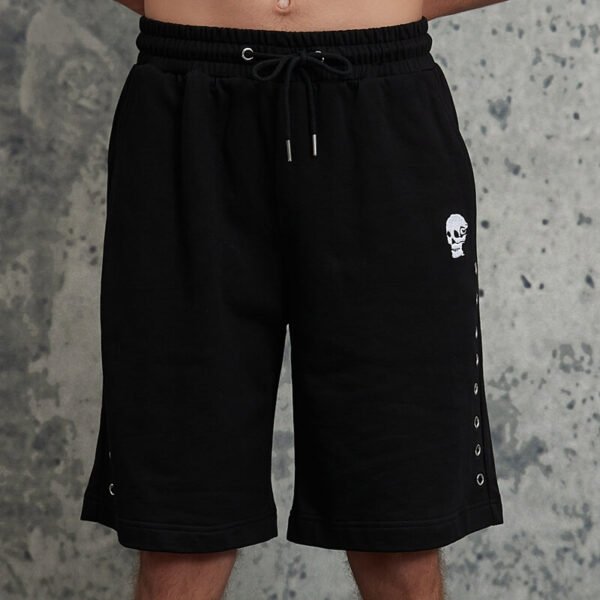 Custom Sleeveless Hooded Sweatshirt and Shorts Set - Style 914898 - product detail view 11