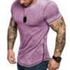 Custom Men's Slim-Fit Round-Neck Hem-Zip T-Shirt - Style 8DA5EF - product detail view 4 Custom Men's Slim-Fit Round-Neck Hem-Zip T-Shirt - Style 8DA5EF - product detail view 4