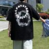 Custom Smoke Ring Graphic Heavyweight T-Shirt - Style C64564 - product detail view 5