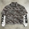 Custom Animal Print Snap Front Overshirt - Style 1C407E Custom Animal Print Snap Front Overshirt - Style 1C407E