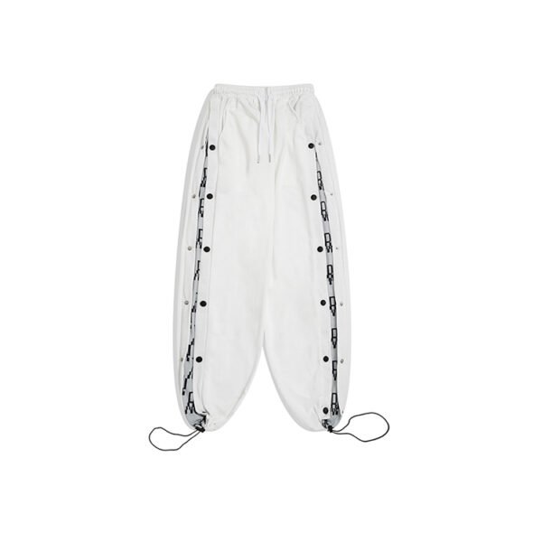 Custom Snap-Side Drawcord Barrel Pants - Style 8845C2 - product detail view 4 Custom Snap-Side Drawcord Barrel Pants - Style 8845C2 - product detail view 4