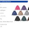 Custom Snow-Wash Terry Pullover Hoodie 2660 - Style E488D5 - product detail view 5 Custom Snow-Wash Terry Pullover Hoodie 2660 - Style E488D5 - product detail view 5