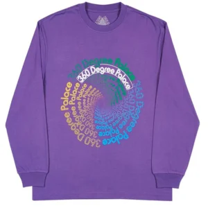 Custom Spiral Graphic Long-Sleeve T-Shirt | - Style 888890
