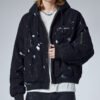 Custom Splash Ink Boxy Hooded Flight Jacket - Style 6AA7C2 - product detail view 3 Custom Splash Ink Boxy Hooded Flight Jacket - Style 6AA7C2 - product detail view 3