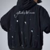 Custom Splash Ink Boxy Hooded Flight Jacket - Style 6AA7C2 - product detail view 5 Custom Splash Ink Boxy Hooded Flight Jacket - Style 6AA7C2 - product detail view 5