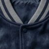 Custom Patch-Embroidered Spliced Varsity Jacket - Style C5FB2D - product detail view 2