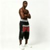 Custom Spray-Dye Graphic Capri Shorts | VEW-SH-2401 - Style B93EDC - product detail view 6 Custom Spray-Dye Graphic Capri Shorts | VEW-SH-2401 - Style B93EDC - product detail view 6