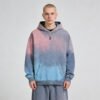 Custom Spray-Dyed Gradient Pullover Hoodie BC44B578 - Style BC44B5 - product detail view 9