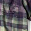Custom Spray-Dyed Plaid Print Streetwear Shorts - Style CF1963 - product detail view 7 Custom Spray-Dyed Plaid Print Streetwear Shorts - Style CF1963 - product detail view 7